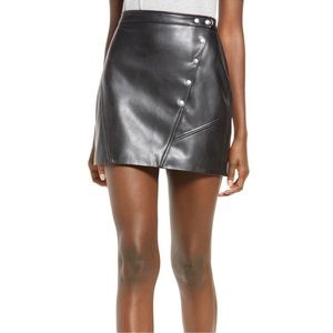 BlankNYC faux leather skirt